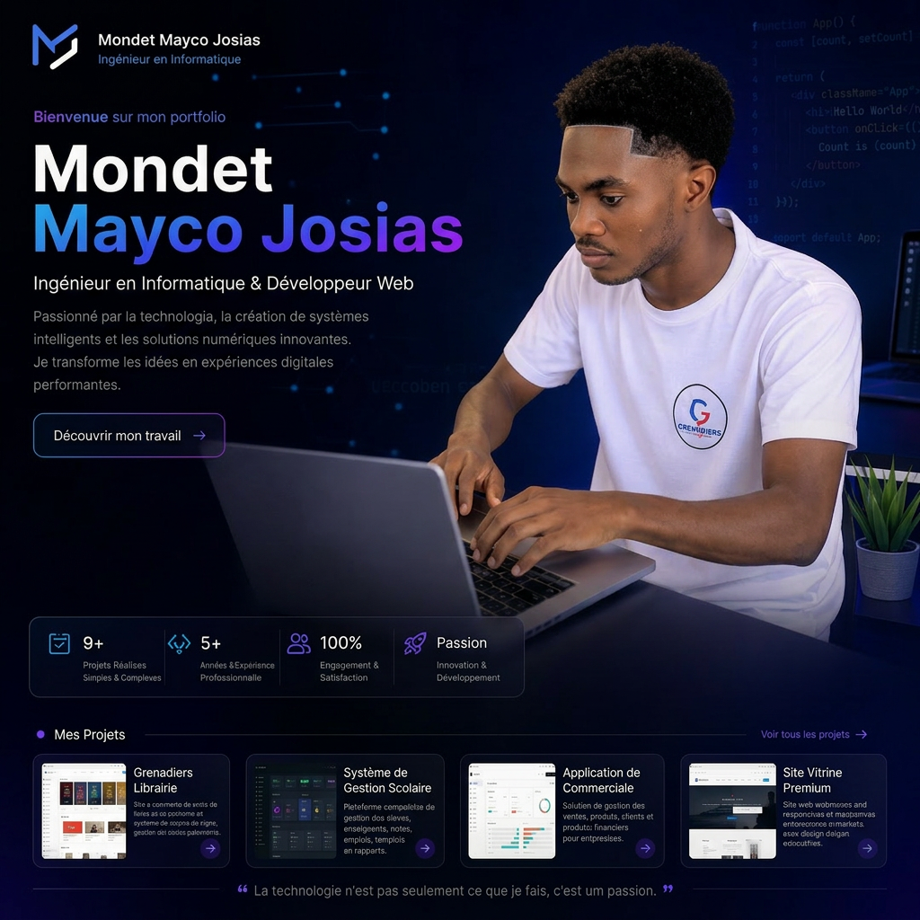 Mondet Mayco Josias — Ingénieur en Informatique